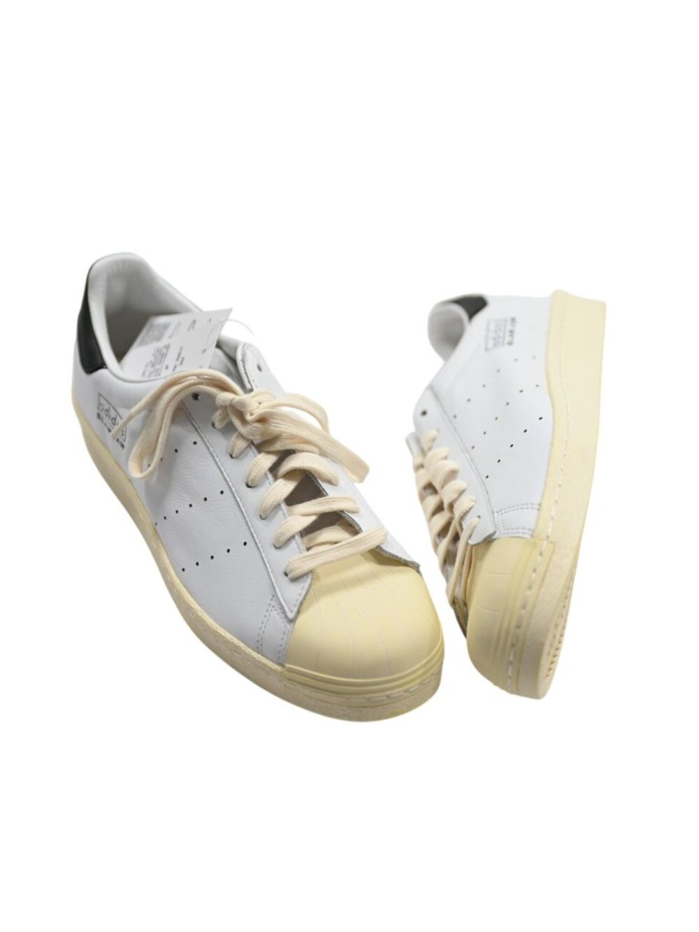 Adidas x Slam Jam Superstar 80s Sneakers BB9485 in Slam Jam Off-White - Picture 1 of 9